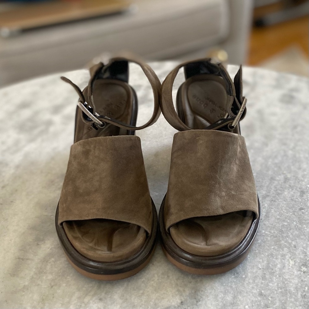 Rag & Bone suede heels